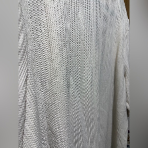 Maurices Patterned Long Sleeve Henley Style Top - Picture 7 of 7